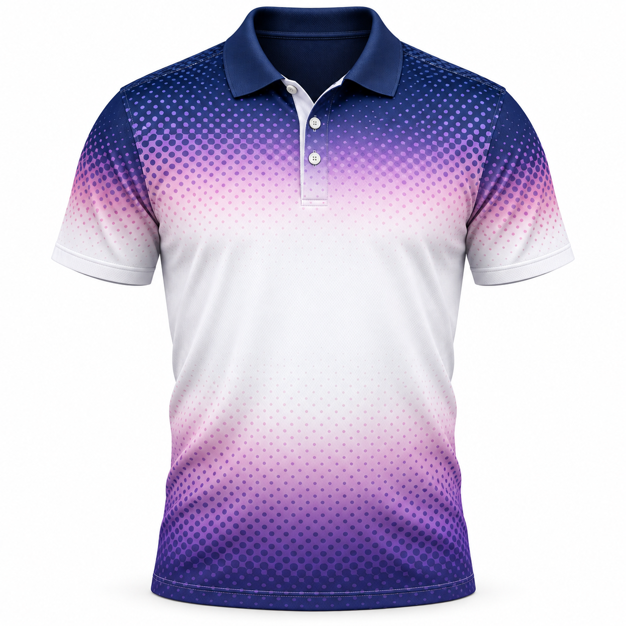jk gp 010 dot gradient golf polo purple blue jk gp 010 dot gradient golf polo purple blue