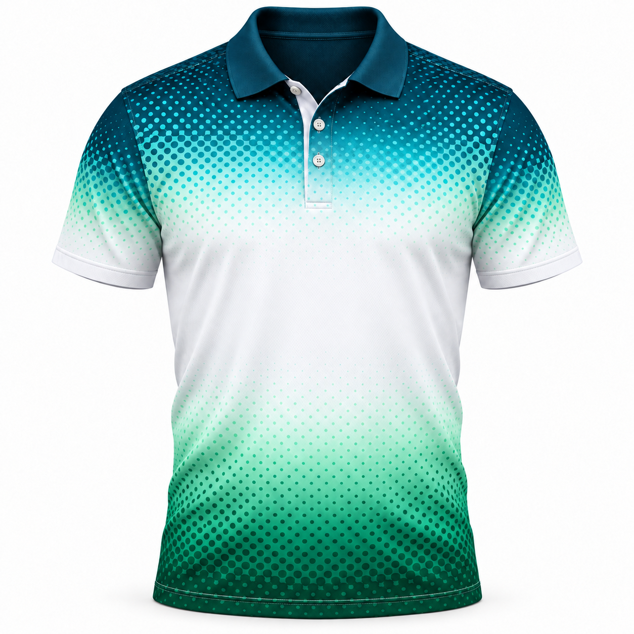 jk gp 010 dot gradient golf polo teal mint jk gp 010 dot gradient golf polo teal mint