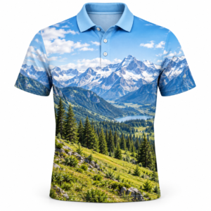 jk gp 011 mountain landscape golf polo
