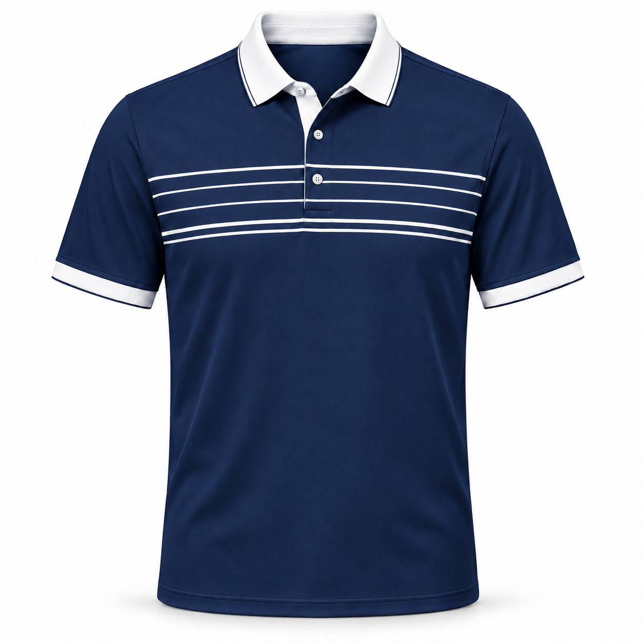 jk gp 018 fine stripe golf polo navy white p jk gp 018 fine stripe golf polo navy white p