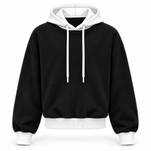 jk hd 005 cropped golf pullover hoodie black white p