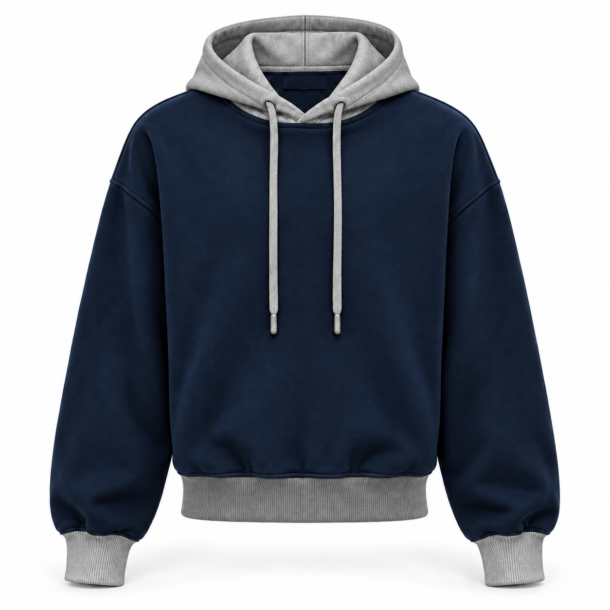 jk hd 005 cropped golf pullover hoodie navy gray p jk hd 005 cropped golf pullover hoodie navy gray p