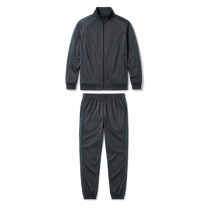 jk sp 005 performance tracksuit charcoal teal