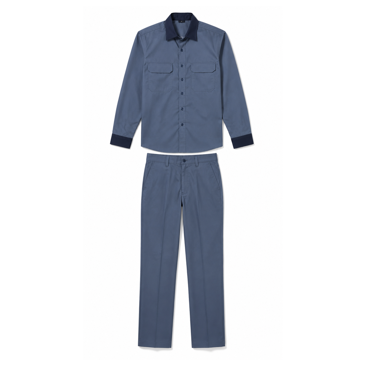 jk uw 003 two piece work uniform slate navy jk uw 003 two piece work uniform slate navy